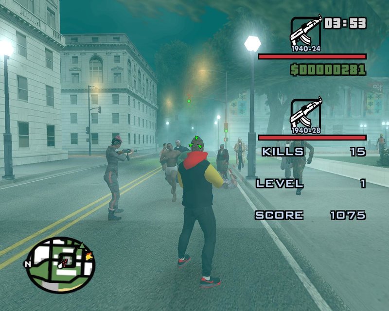 GTA San Andreas Zombie Apocalypse of The Walking Dead Roleplaying Style